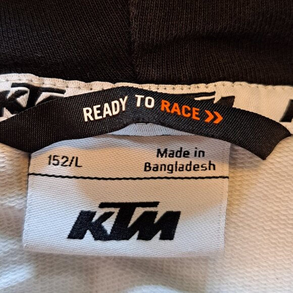 KTM Ready to Race Full Zip Hooded Jacket Size Large - Picture 6 of 7